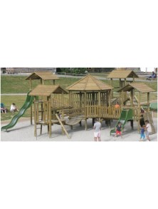 VILLAGE BOIS ENFANTS MULTIJEUX